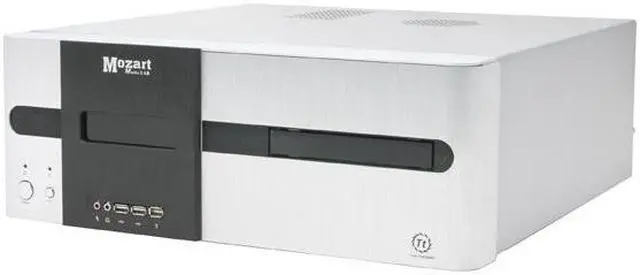 Alt view image 2 of 9 - Thermaltake Mozart Media Lab VC4000SNS Silver/ Black Aluminum / Steel ATX Desktop Computer Case