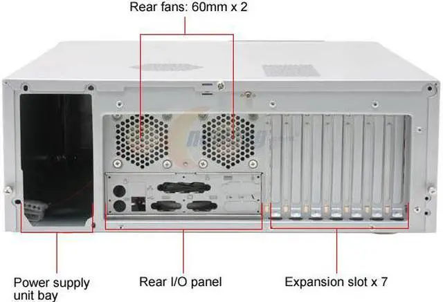 Alt view image 4 of 9 - Thermaltake Mozart Media Lab VC4000SNS Silver/ Black Aluminum / Steel ATX Desktop Computer Case