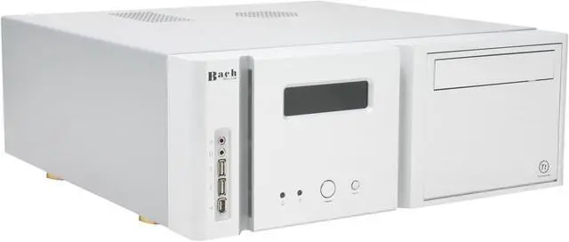 Alt view image 2 of 10 - Thermaltake Silver Aluminum / Steel Bach Media Lab VB8000SNS ATX Media Center / HTPC Case