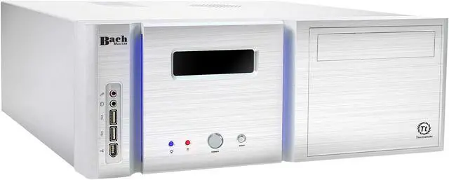 Main image of Thermaltake Silver Aluminum / Steel Bach Media Lab VB8000SNS ATX Media Center / HTPC Case