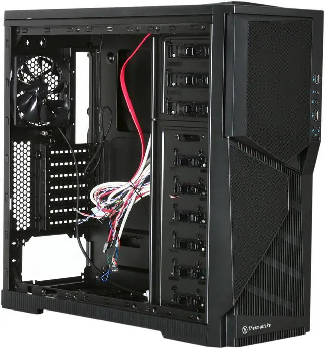 Alt view image 8 of 14 - Thermaltake Armor A90 Gaming Mid-Tower Chassis With Cable Management Water Cooling SSD Support And Tool-Less Installation VL90001W2Z