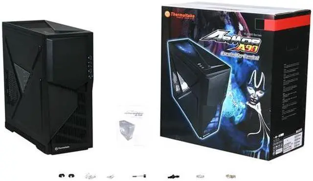 Alt view image 14 of 14 - Thermaltake Armor A90 Gaming Mid-Tower Chassis With Cable Management Water Cooling SSD Support And Tool-Less Installation VL90001W2Z
