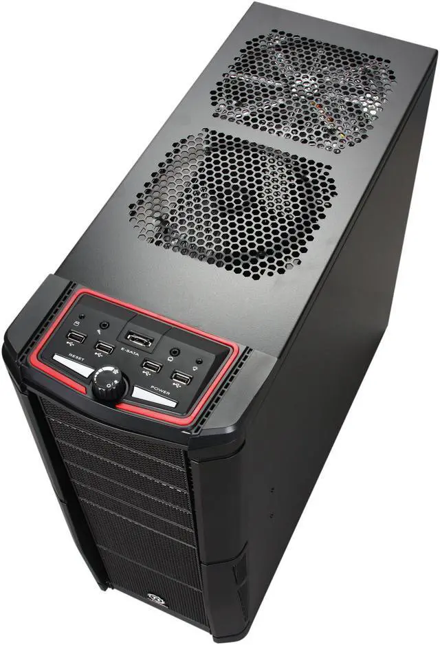 Alt view image 10 of 15 - Thermaltake Element V Black Edition Steel Full Tower Computer Case Colorshift Fans VL200K1W2Z