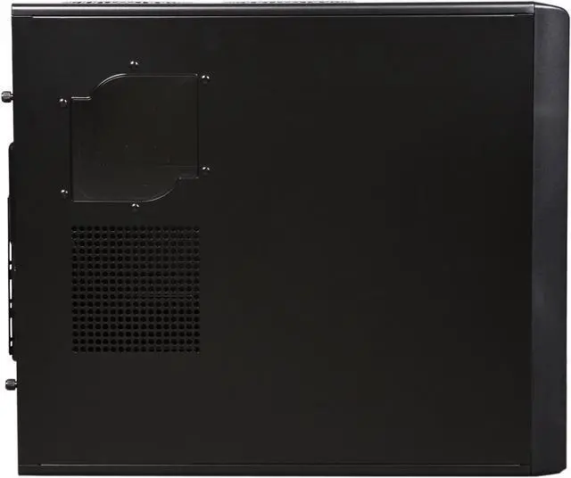 Alt view image 4 of 10 - Thermaltake V4 Black Edition Gaming Chassis Mid Tower Steel Computer Case Fully Black Powdered Interior VM30001W2Z