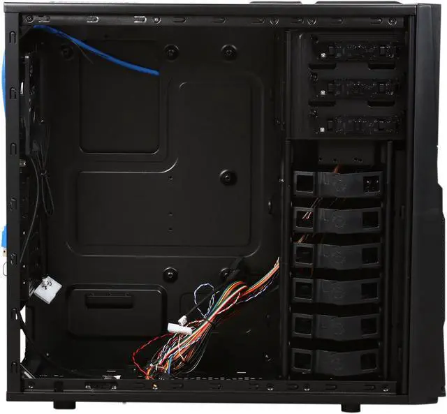Alt view image 9 of 14 - Thermaltake Armor A60 Gaming Mid-Tower Chassis With Cable Management Water Cooling SSD Support And Tool-Less Installation VM20001W2Z