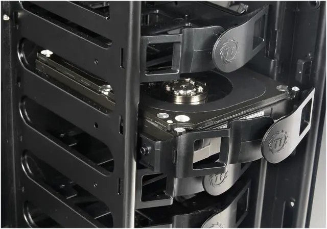 Alt view image 12 of 14 - Thermaltake Armor A60 Gaming Mid-Tower Chassis With Cable Management Water Cooling SSD Support And Tool-Less Installation VM20001W2Z