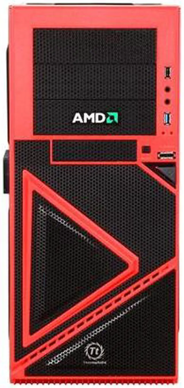 Alt view image 2 of 10 - Thermaltake Armor A60 AMD LEO Edition VM200P1W2Z Black SECC ATX Mid Tower Computer Case w/ Side Swap HDD tray & front USB 3.0 port