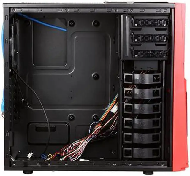 Alt view image 6 of 10 - Thermaltake Armor A60 AMD LEO Edition VM200P1W2Z Black SECC ATX Mid Tower Computer Case w/ Side Swap HDD tray & front USB 3.0 port