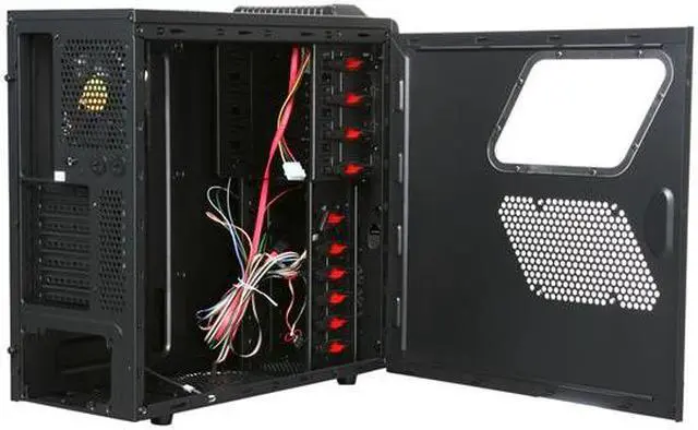 Alt view image 5 of 10 - Thermaltake Dokker Mid-Tower Computer Case Single Bay HDD Docking Station High Airflow Design VM600M1W2Z