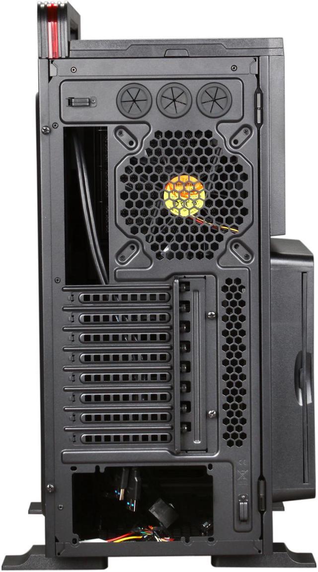 Alt view image 9 of 10 - Thermaltake Level 10 GT (VN10001W2N) Black SECC / Plastic ATX Full Tower Computer Case with Four Fans - 1 x 200mm Colorshift side fan, 1 x 200mm top fan, 1 x 200mm front fan and 1 x 140mm rear fan