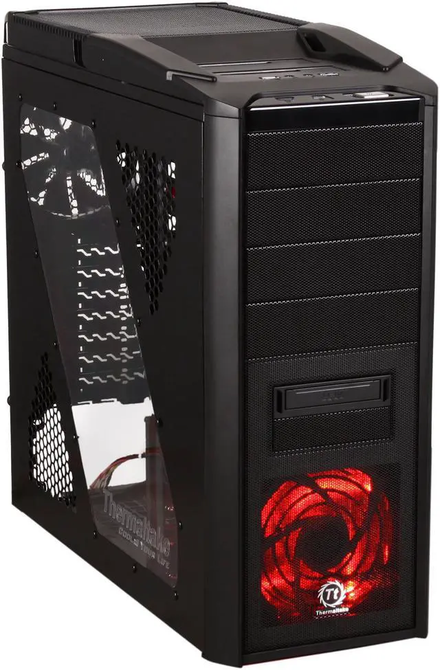 Main image of Thermaltake V9 BlacX Flex Edition VN500M1W2N Black Steel ATX Mid Tower Computer Case