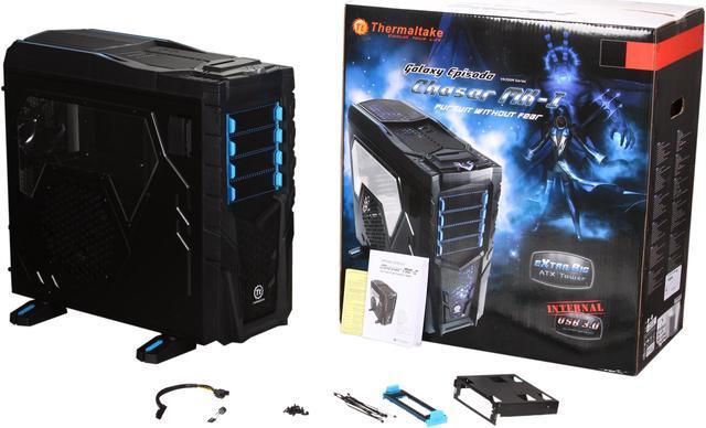 Alt view image 9 of 10 - Thermaltake Chaser Series Chaser MK-I (VN300M1W2N) Black SECC Extra Big ATX Tower Computer Case Support ATX PS2 Power Supply