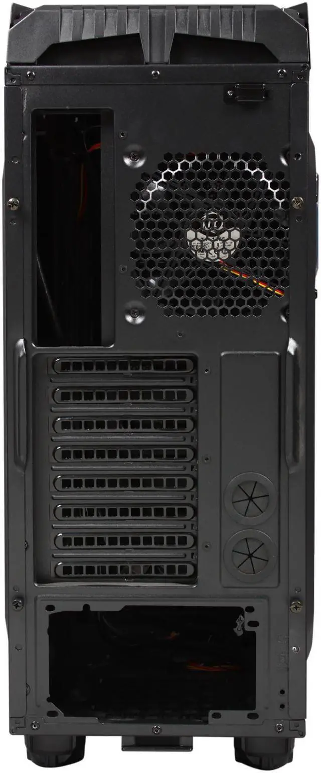 Alt view image 8 of 9 - Thermaltake Overseer RX-I VN700M1W2N Black SECC ATX Full Tower Computer Case Standard PS2 PSU Power Supply