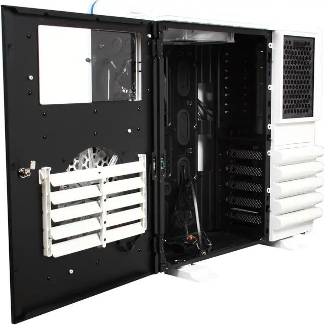 Alt view image 8 of 15 - Thermaltake Level 10 GT UGK Combat Snow Edition (VN10006W2N-B) Ultimate Gaming Kit White and Black SECC / Plastic ATX Full Tower Computer Case with Tt eSPORTS MEGA G1 Keyboard, Black Gaming Mouse and Shock Gaming Headset