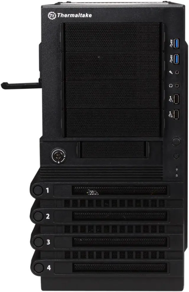 Alt view image 2 of 9 - Thermaltake Level 10 Series Level 10 GTS Black SECC ATX Mid Tower Computer Case