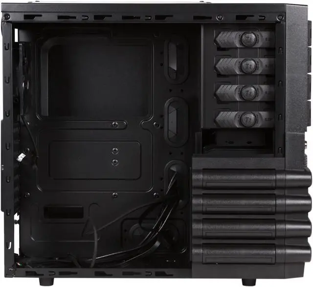 Alt view image 6 of 9 - Thermaltake Level 10 Series Level 10 GTS Black SECC ATX Mid Tower Computer Case