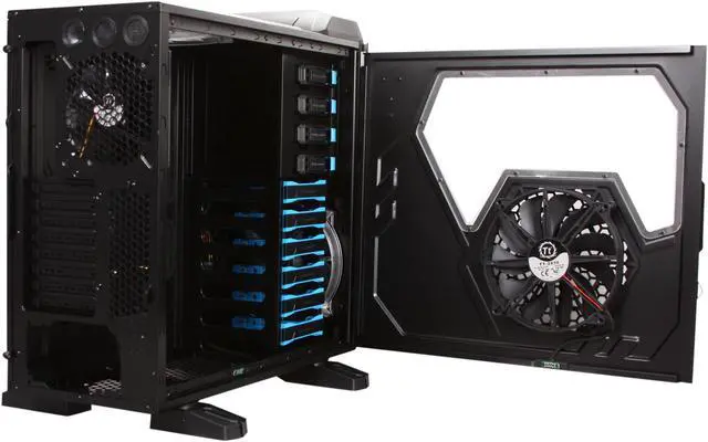 Alt view image 6 of 11 - Thermaltake Armor Revo VO200M1W2N Black SECC ATX Full Tower Computer Case