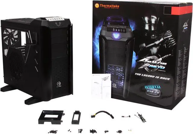 Alt view image 11 of 11 - Thermaltake Armor Revo VO200M1W2N Black SECC ATX Full Tower Computer Case