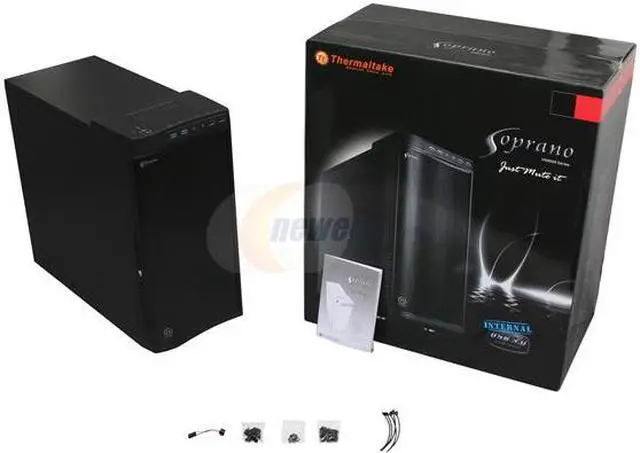 Alt view image 10 of 10 - Thermaltake SOPRANO VO900M1N2N Black SECC ATX Mid Tower Computer Case
