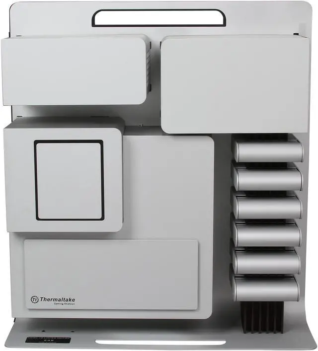 Alt view image 4 of 9 - Thermaltake Level 10 Limited Edition VL300A2N1N Silver Aluminum ATX Full Tower Computer Case