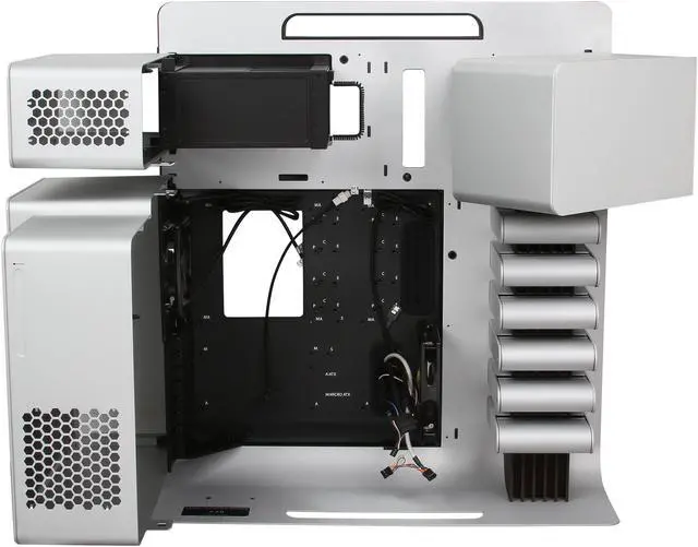 Alt view image 6 of 9 - Thermaltake Level 10 Limited Edition VL300A2N1N Silver Aluminum ATX Full Tower Computer Case