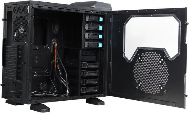 Alt view image 5 of 10 - Thermaltake Armor Reve Gene VO800M1W2N Black SECC ATX Mid Tower Computer Case