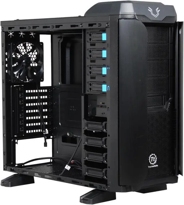 Alt view image 7 of 10 - Thermaltake Armor Reve Gene VO800M1W2N Black SECC ATX Mid Tower Computer Case