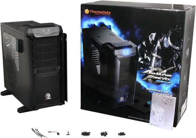 Alt view image 10 of 10 - Thermaltake Armor Reve Gene VO800M1W2N Black SECC ATX Mid Tower Computer Case
