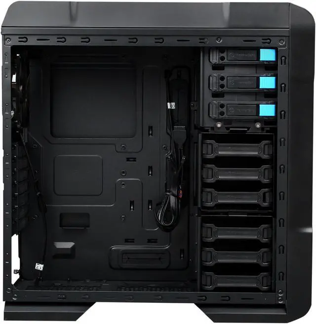 Alt view image 7 of 10 - Thermaltake Chaser Series A31 VP300A1W2N Black Steel / Plastic ATX Mid Tower Computer Case