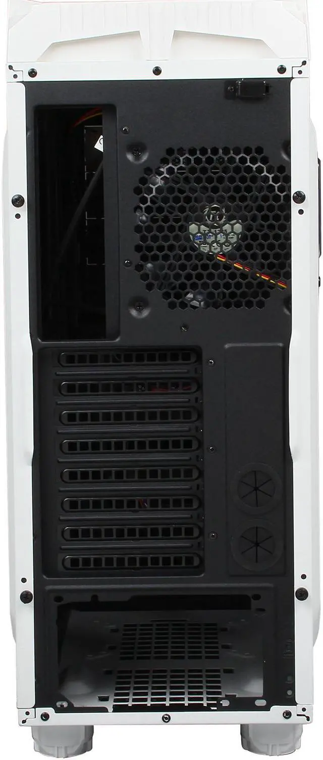 Alt view image 9 of 10 - Thermaltake Overseer RX-I Snow Edition VN700M6W2N White Steel / Plastic ATX Full Tower Computer Case