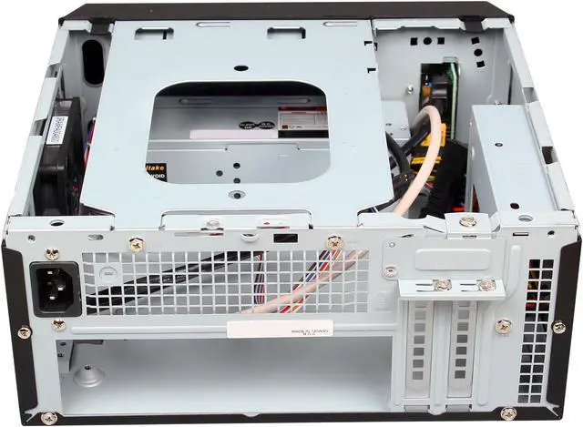 Alt view image 6 of 10 - Thermaltake SD101 VP11821N2U Black Steel Mini-ITX Tower Computer Case 180W Power Supply