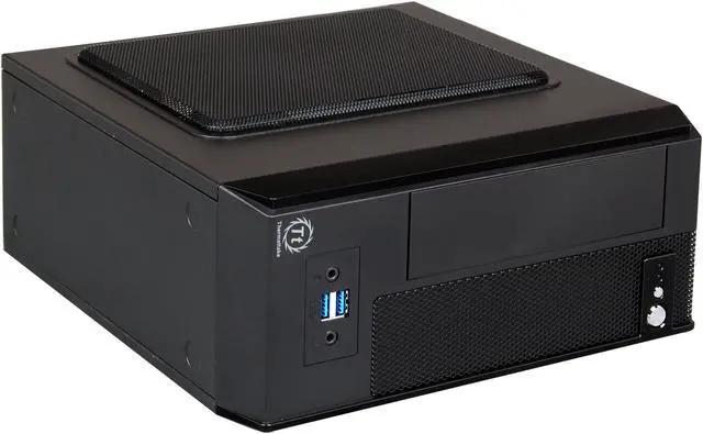 Alt view image 9 of 10 - Thermaltake SD101 VP11821N2U Black Steel Mini-ITX Tower Computer Case 180W Power Supply