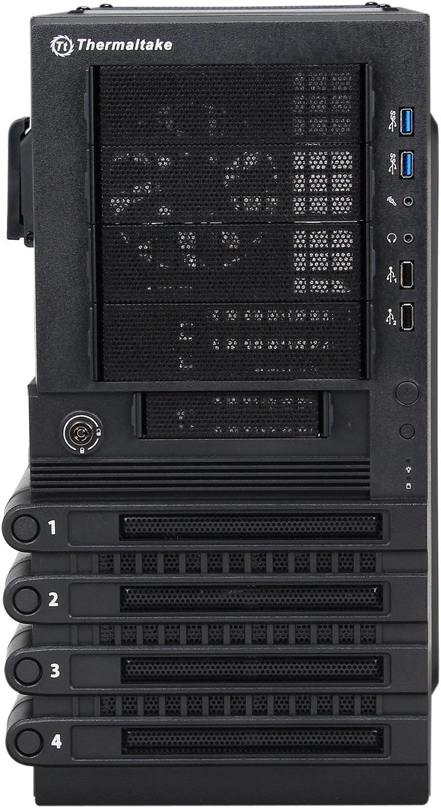 Thermaltake Level 10 GTS VO30001W2N Black Computer Case - Newegg.com