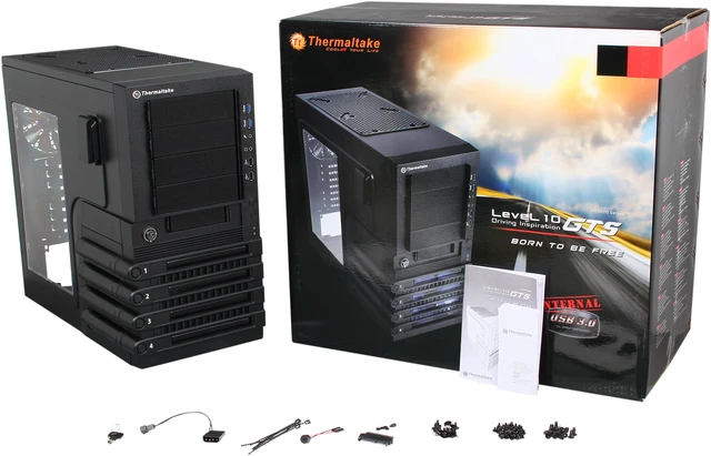 Thermaltake Level 10 GTS VO30001W2N Black Computer Case - Newegg.ca