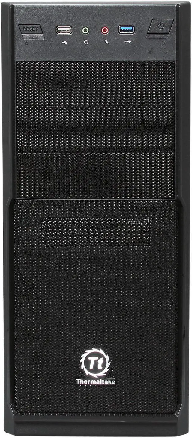 Alt view image 2 of 9 - Thermaltake V2 Plus (USB 3.0x1 USB 2.0x1) with 450W PSU (VO545A1N2U)