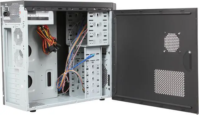 Alt view image 5 of 9 - Thermaltake V2 Plus (USB 3.0x1 USB 2.0x1) with 450W PSU (VO545A1N2U)