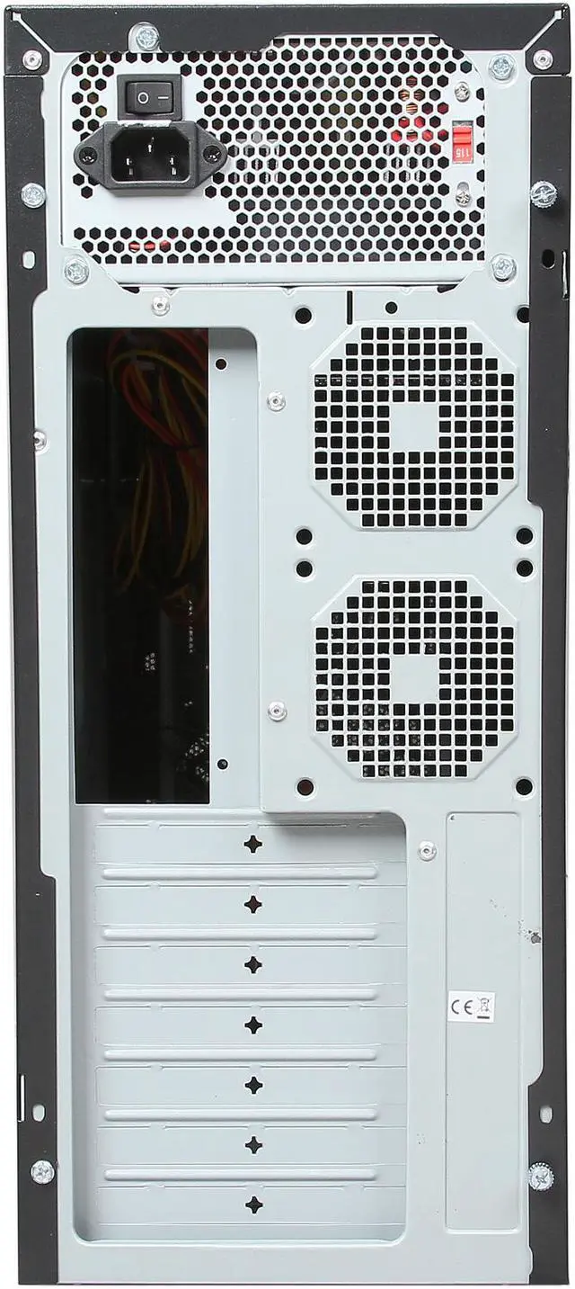 Alt view image 8 of 9 - Thermaltake V2 Plus (USB 3.0x1 USB 2.0x1) with 450W PSU (VO545A1N2U)