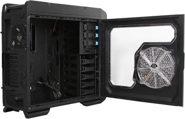 Alt view image 6 of 11 - Thermaltake Chaser A71 VP400M1W2N Black SECC ATX Full Tower Case