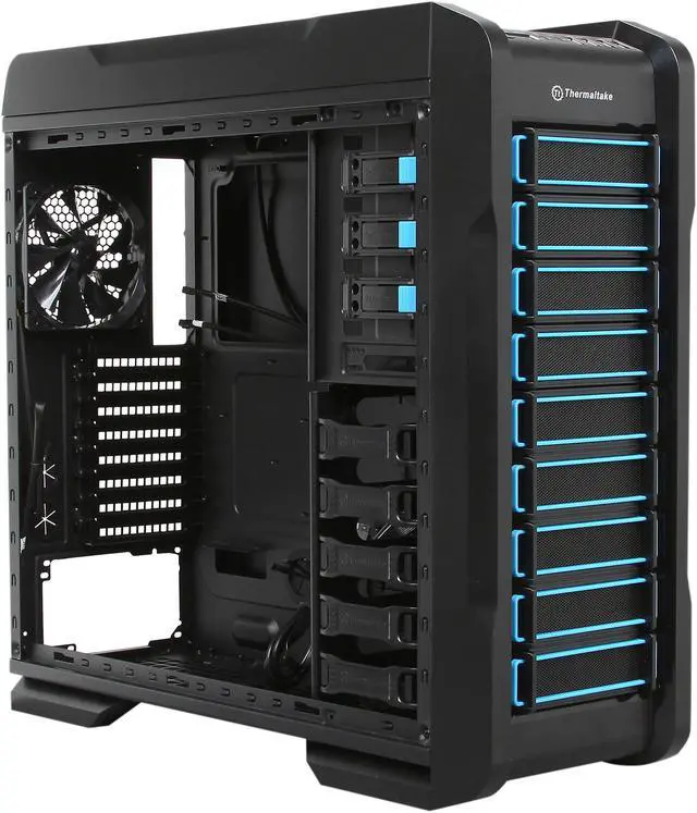 Alt view image 8 of 11 - Thermaltake Chaser A71 VP400M1W2N Black SECC ATX Full Tower Case