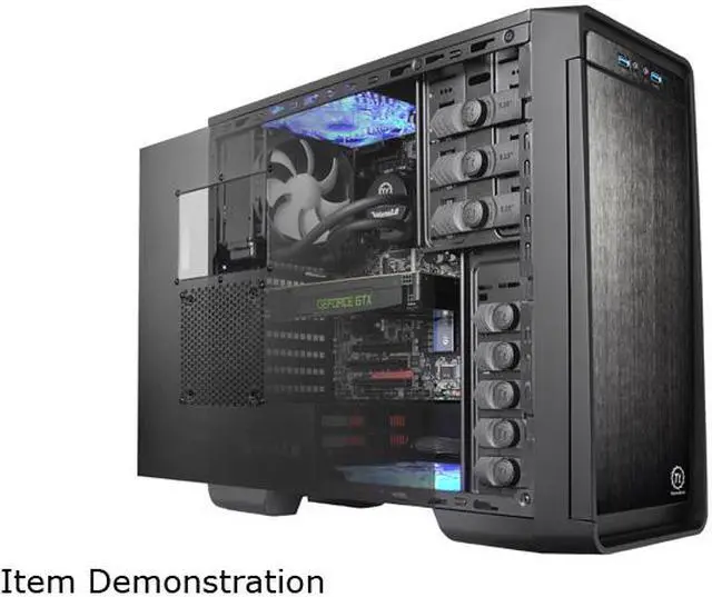 Alt view image 15 of 20 - Thermaltake Urban Series S21 VP800A1W2N Black SECC ATX Mid Tower Mid-tower Chassis
