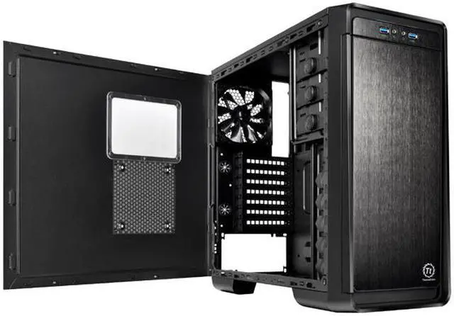 Alt view image 9 of 20 - Thermaltake Urban Series S21 VP800A1W2N Black SECC ATX Mid Tower Mid-tower Chassis