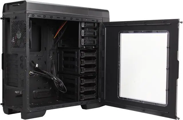 Alt view image 6 of 10 - Thermaltake Urban S31 VP700M1W2N Black SECC ATX Windowed Mid Tower Chassis