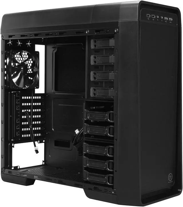 Alt view image 8 of 10 - Thermaltake Urban S41 VP600M1N2N Black SECC ATX Mid Tower Chassis