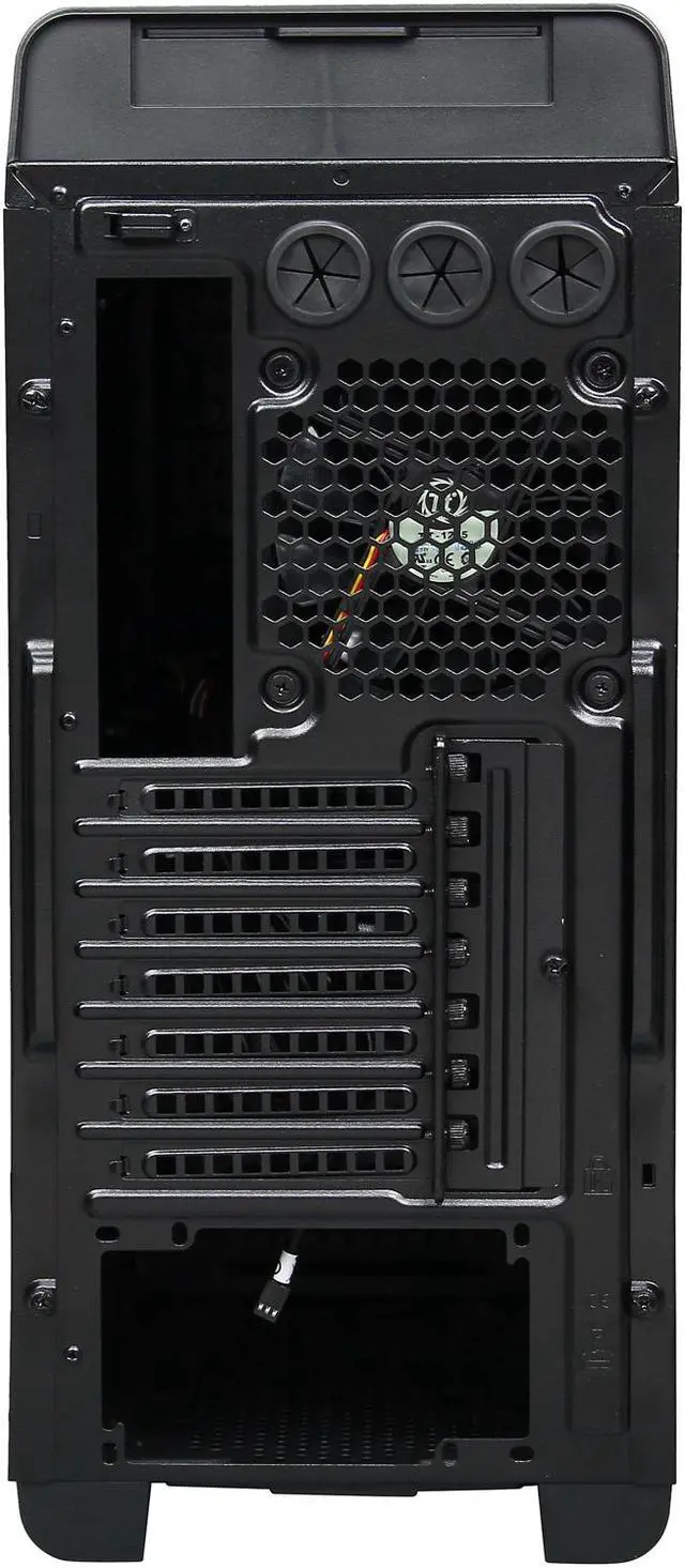 Alt view image 9 of 10 - Thermaltake Urban S41 VP600M1N2N Black SECC ATX Mid Tower Chassis