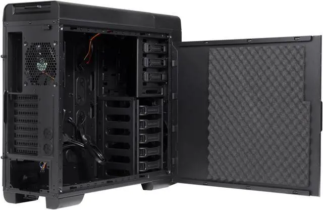 Alt view image 5 of 11 - Thermaltake VP500M1N2N Black SECC ATX Full Tower Computer Case
