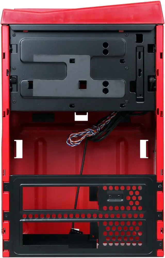 Alt view image 7 of 9 - Thermaltake Armor A30i - Red Red SECC / AL MicroATX Mini Tower Computer Case (VM700A3W2N)