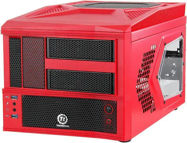Thermaltake VM700A3W2N Red Computer Case