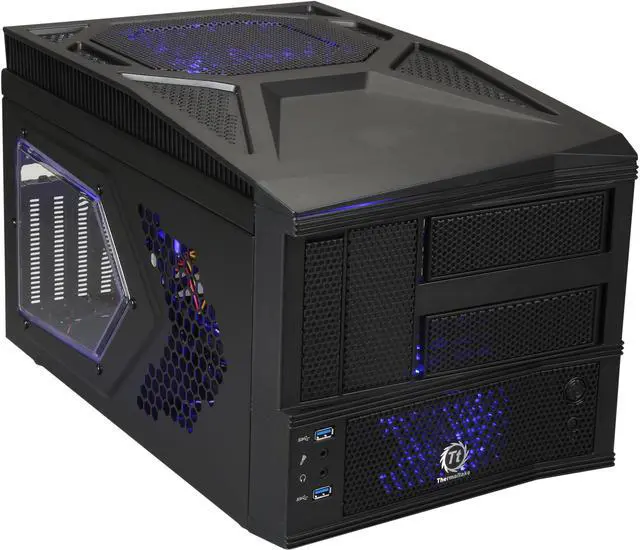 Main image of Thermaltake Armor A30i - Black Black SECC / AL MicroATX Mini Tower Computer Case (VM700A1W2N)