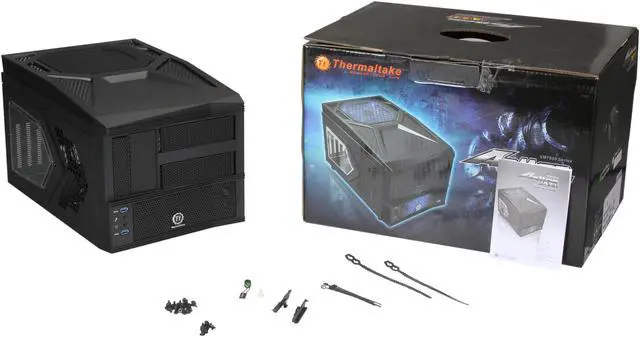 Alt view image 8 of 8 - Thermaltake Armor A30i - Black Black SECC / AL MicroATX Mini Tower Computer Case (VM700A1W2N)