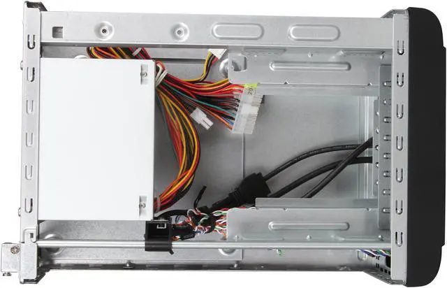 Alt view image 6 of 8 - Thermaltake Element Qi w 200W PSU Black SGCC Mini-ITX Tower Computer Case 220W Power Supply